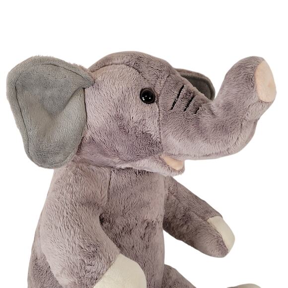 Build-A-Bear Workshop Gray Elephant Plush Stuffed Animal 17" Soft Toy 2018 - Picture 14 of 16
